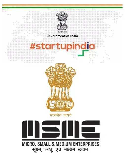 Startup India & MSME Recognition Badges