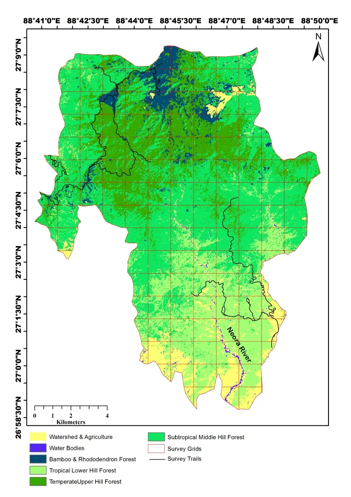 National Faunal Species Distribution in India - Main