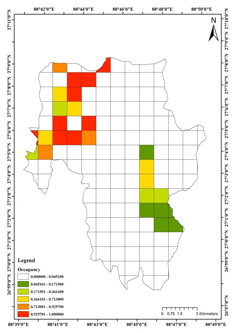 National Faunal Species Distribution in India - 1